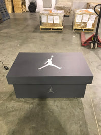 The Dark Clouds Box:  Giant Jordan Shoe Box Storage/Organizer (FREE USA SHIPPING)