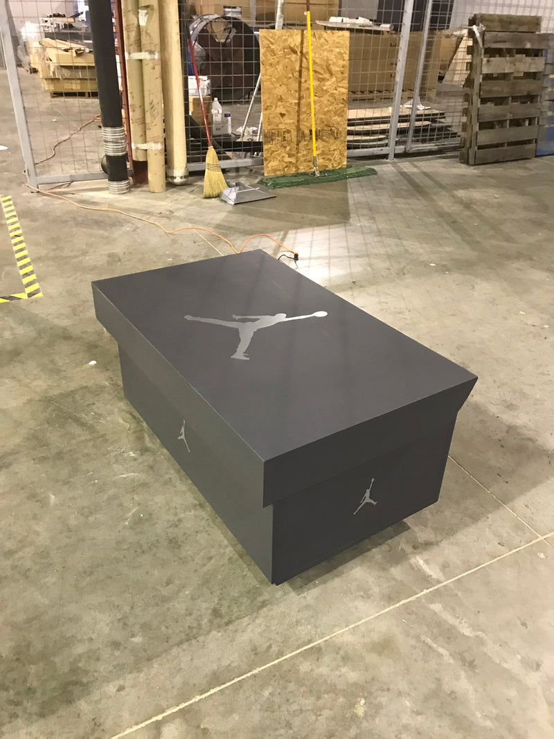 The Dark Clouds Box:  Giant Jordan Shoe Box Storage/Organizer (FREE USA SHIPPING)
