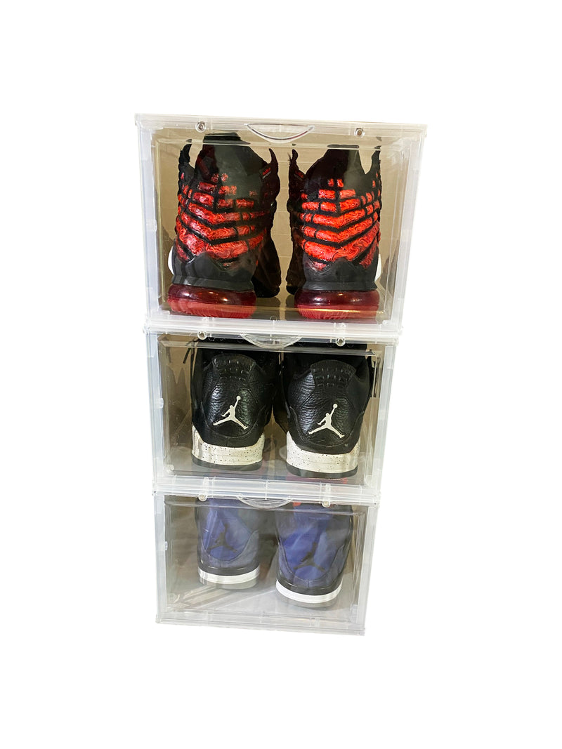 Shoe Storage Plastic Display Case Style - Clear Shoebox