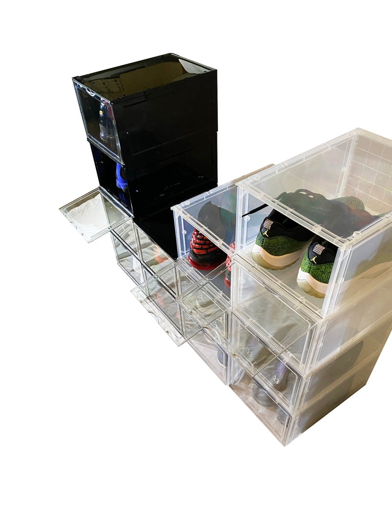 Shoe Storage Plastic Display Case Style - Clear Shoebox
