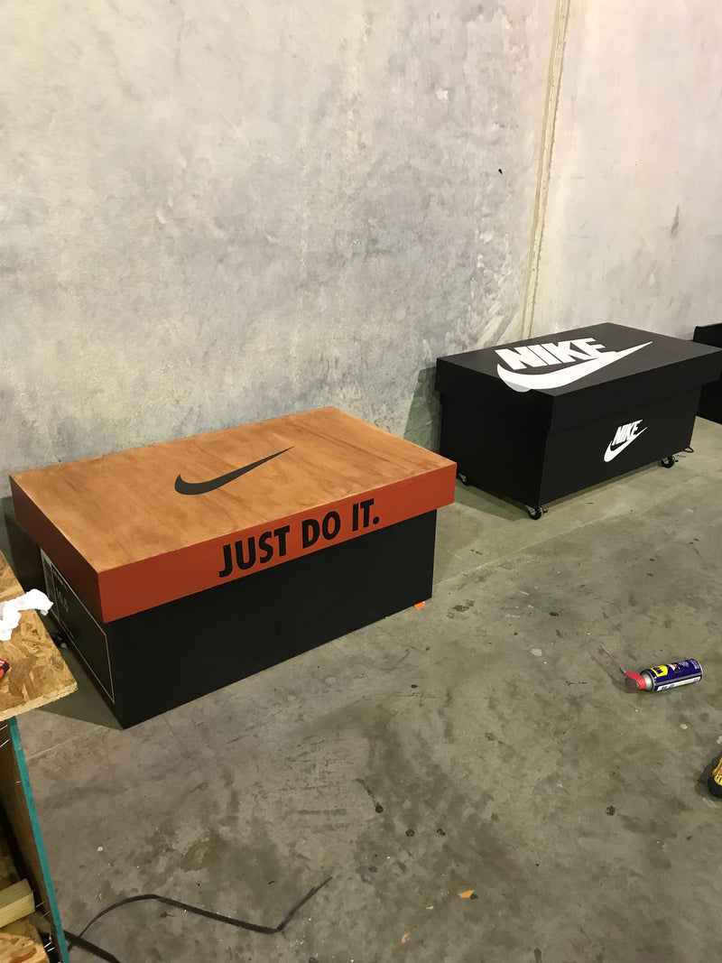 The Hash Tag:  Giant Nike Inspired Shoe Box Storage (FREE SHIPPING)