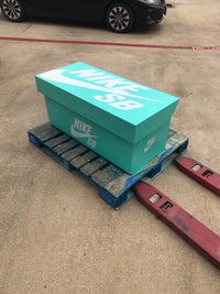 Teal tha Season:  Giant Shoebox Storage/Organizer (FREE USA SHIPPING)