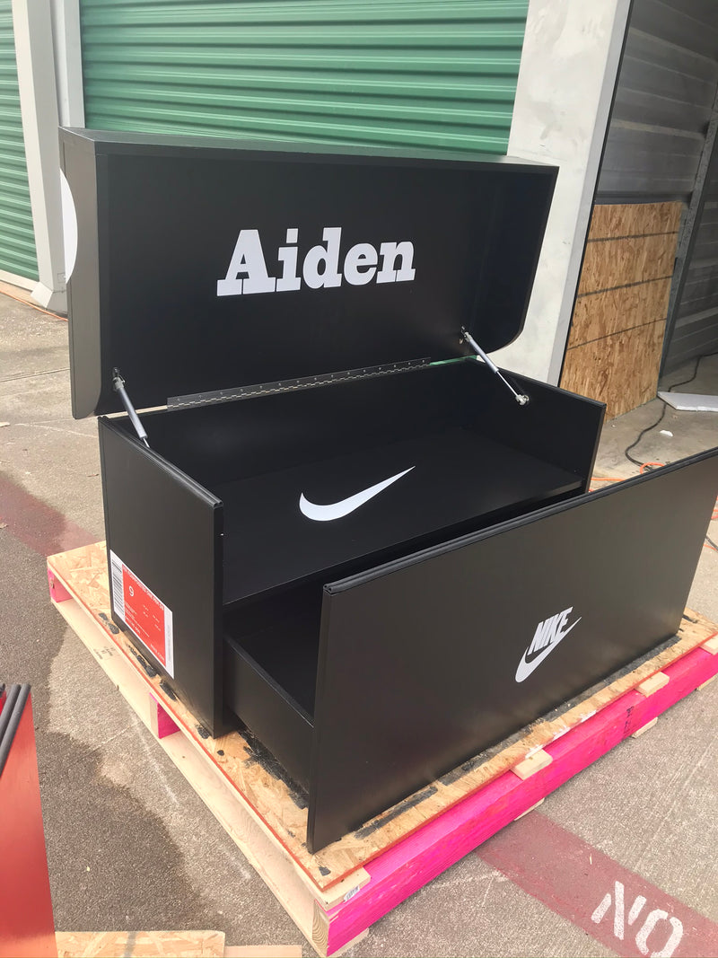 The Sketch:  Giant Nike Inspired Shoe Box Storage (FREE USA SHIPPING)