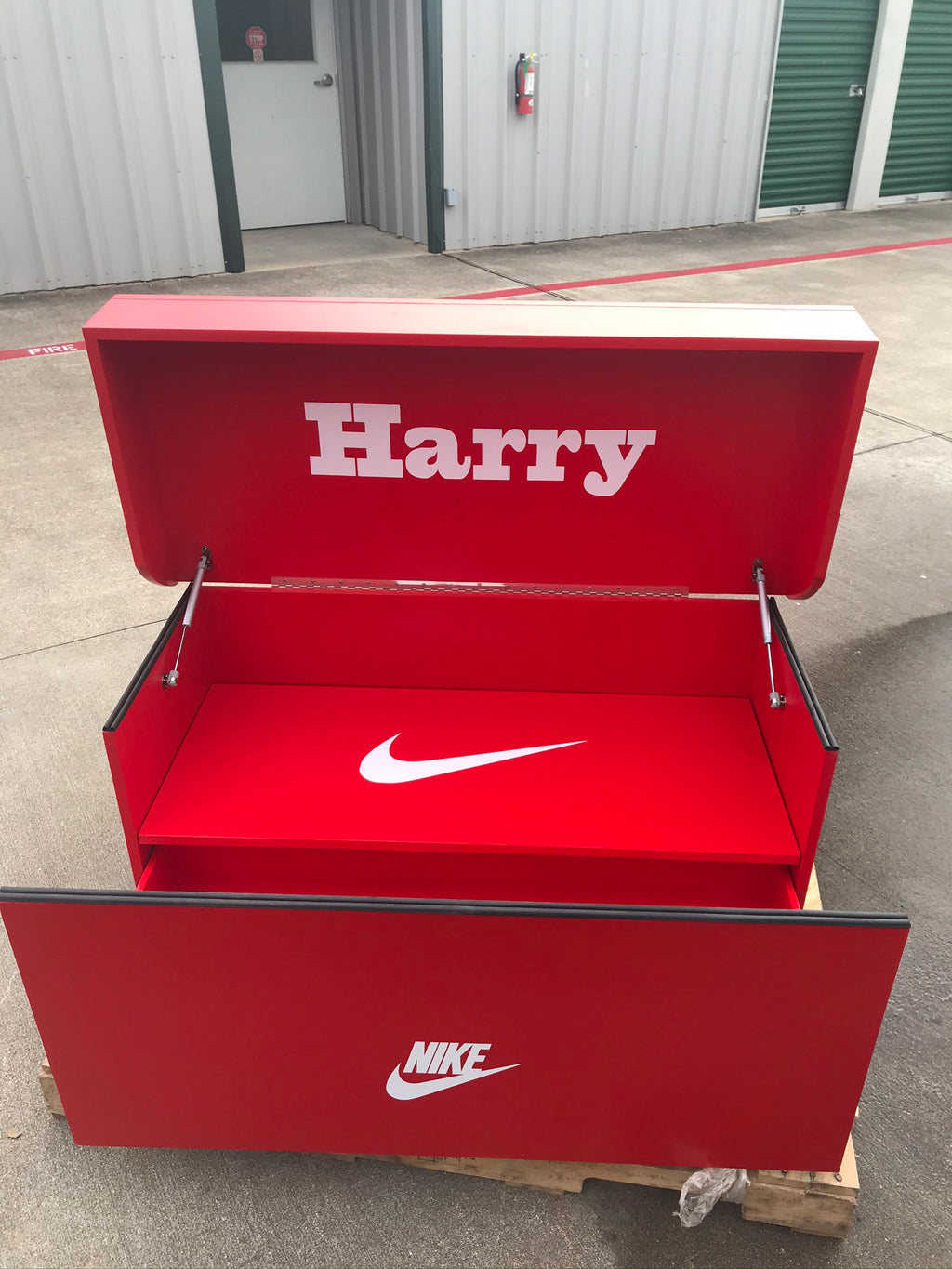 Giant Nike Inspired Box Storage | Sneakerhead