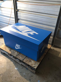 Blue Ocean Theory:  Giant Nike Inspired Shoe Box Storage (FREE USA SHIPPING)