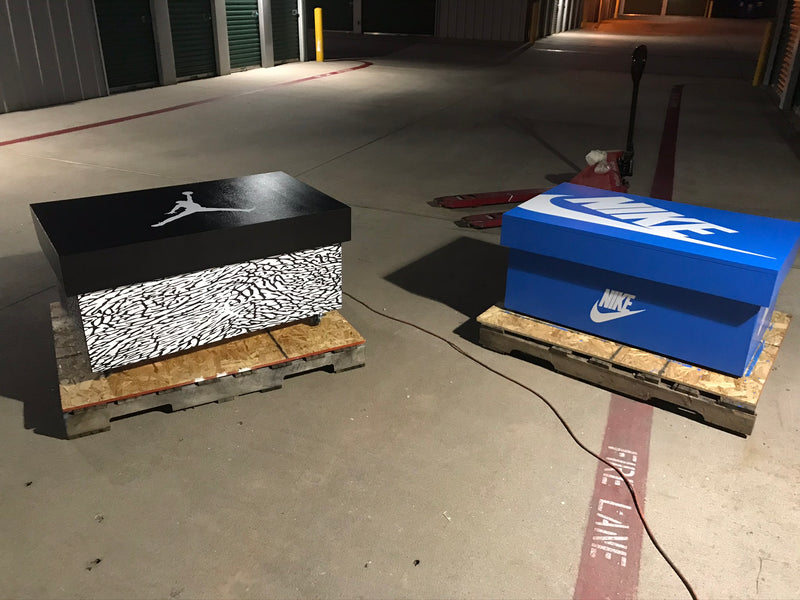 The Concrete Heat:  Giant Shoebox Storage/Organizer (FREE USA SHIPPING)