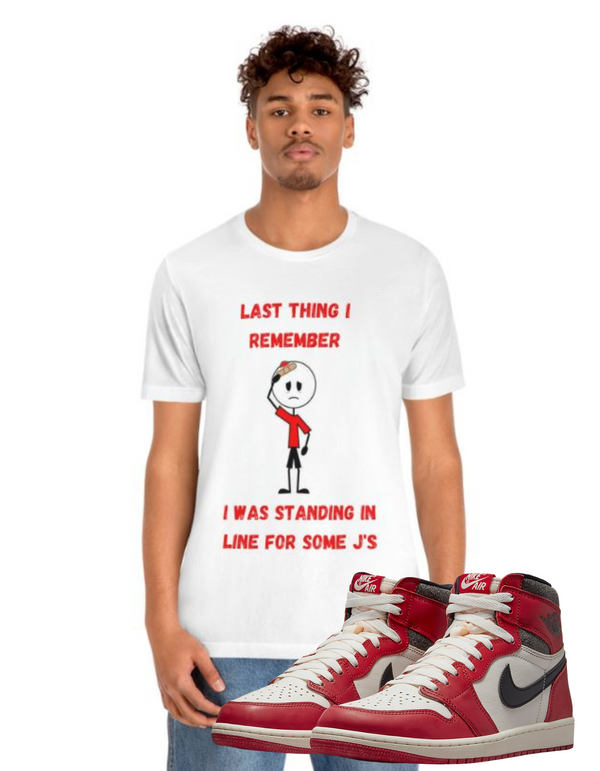 Lost and Found 1s Unisex Sneakerhead Shoebox Meme Shirt