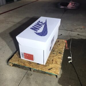 The Paisley: Giant Shoebox Storage, Giant Shoebox, Big Shoe Box, Shoe Organizer, Giant Shoe Box, Shoe Storage (FREE SHIPPING)